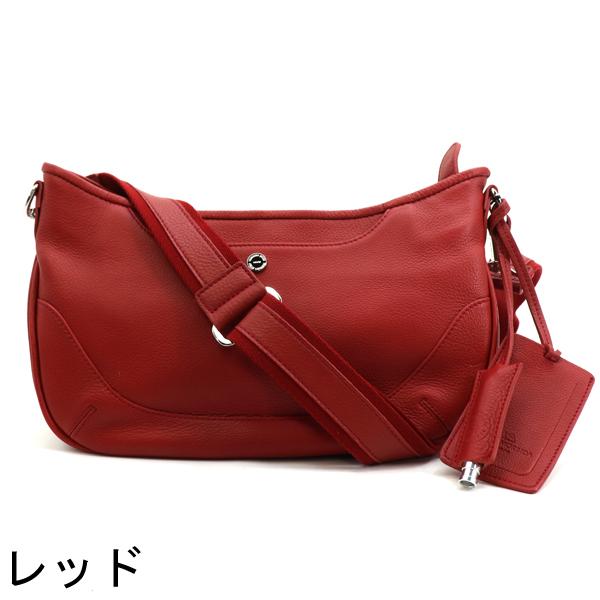 PELLE MORBIDA ペッレモルビダ ショルダーバッグ シュリンクレザー PMO  