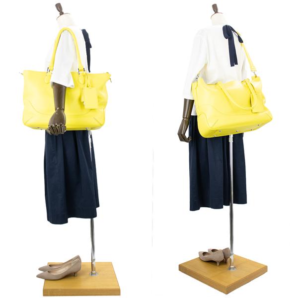 ペッレモルビダ トートバッグ 限定カラー シュリンクレザー 横型 2WAY トートバッグ PELLE MORBIDA PMO-MB048PO PMOの画像