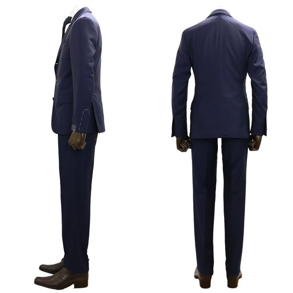 極美品 ポロ ラルフローレン ウール100% 3B段返り セットアップスーツ