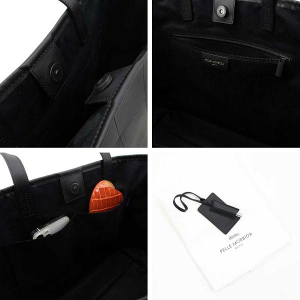 ペッレモルビダ トートバッグ マラケシュ チェック レザートートバッグ PELLE MORBIDA MARRAKECH PMO-MB064MA PMOの画像