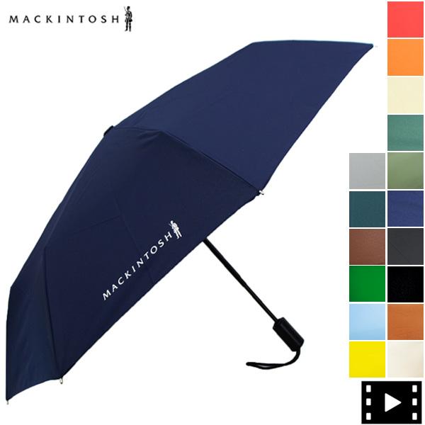 未使用 MACKINTOSH 折り畳み傘 晴雨兼用ワンタッチ開閉マッキントッシュ Mackintosh（マッキントッシュ） 傘 晴雨兼用 ワンタッチ開閉式 晴雨