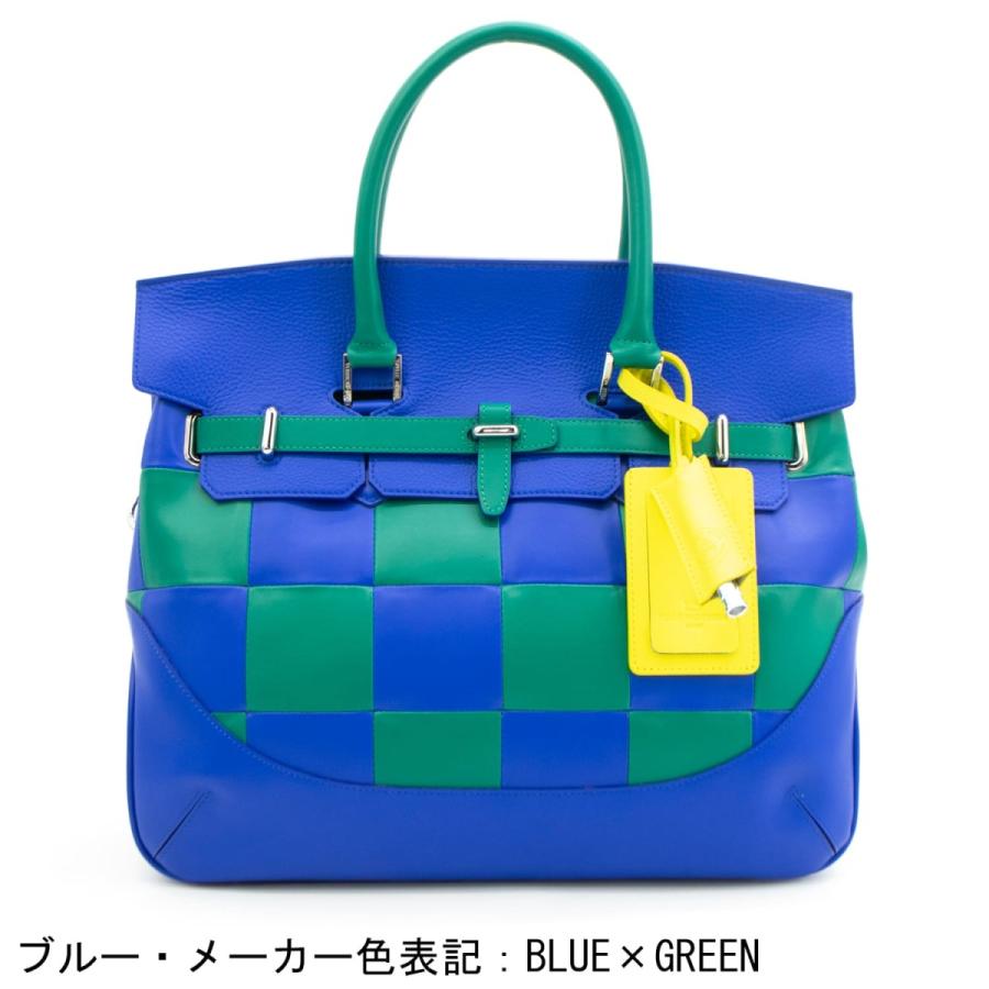 ペッレモルビダ ボストンバッグ マラケシュ チェック 2WAY レザー被せボストンバッグ PELLE MORBIDA MARRAKECH PMO-MAJOREL PMOの画像