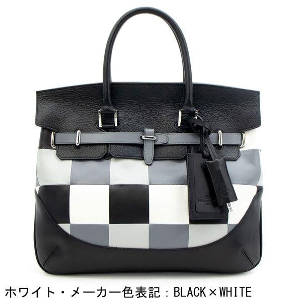 ペッレモルビダ ボストンバッグ マラケシュ チェック 2WAY レザー被せボストンバッグ PELLE MORBIDA MARRAKECH PMO-MAJOREL PMOの画像