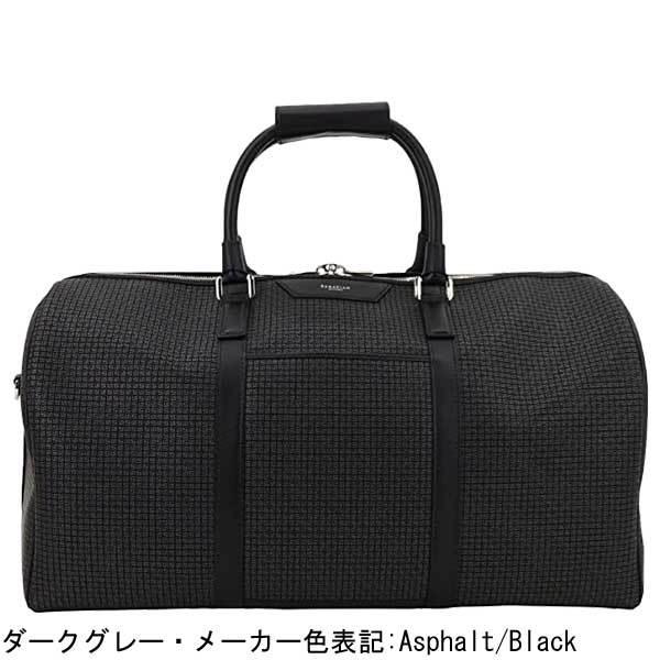 セラピアン ボストンバッグ PVC型押し 2WAY ショルダーバッグ SERAPIAN Stepan HOLDALL SMALL SRP STS280650E CG2 BLACK/BLACK ECLIPSE 返品交換不可の画像