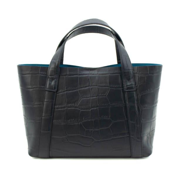 PELLE MORBIDA ペッレモルビダ トートバッグ クロコ型押し PELLE MORBIDA ペッレモルビダ トートバッグ クロコ型押し