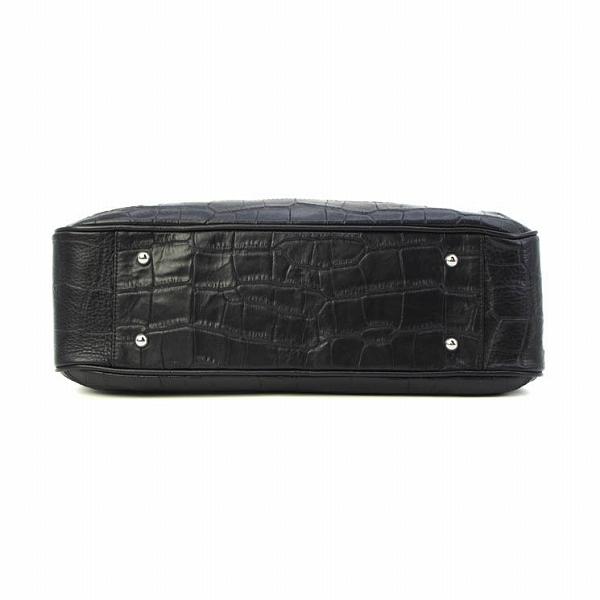 ペッレモルビダ バッグ メイデンボヤ―ジュ クロコ型押し シュリンクレザー ボストンバッグ PELLE MORBIDA MAIDEN VOYAGE PMO-MB055AELE PMOの画像