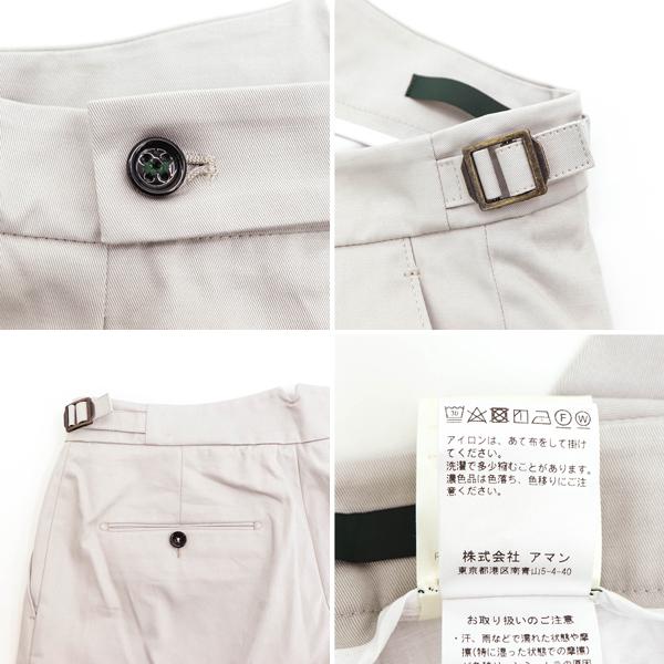 ベルウィッチ パンツ メンズ ストレッチ コットン 2タック スラックス スコッチ BERWICH SCOTCH BRW CV100 BE231UASCOTCHCV100｜laglagmarket｜09