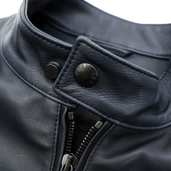 エンメティ ライダース メンズ カーフレザー  シングルライダースジャケット ユーリ EMMETI JURI EMT SP CALF JURINEROOPACO SP SFCAF GREYの画像