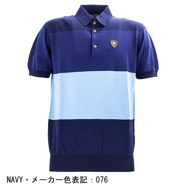 Felisi - フェリージゴルフ　ニットポロ Felisi フェリージゴルフ ウェア メンズ ストライプニットポロ