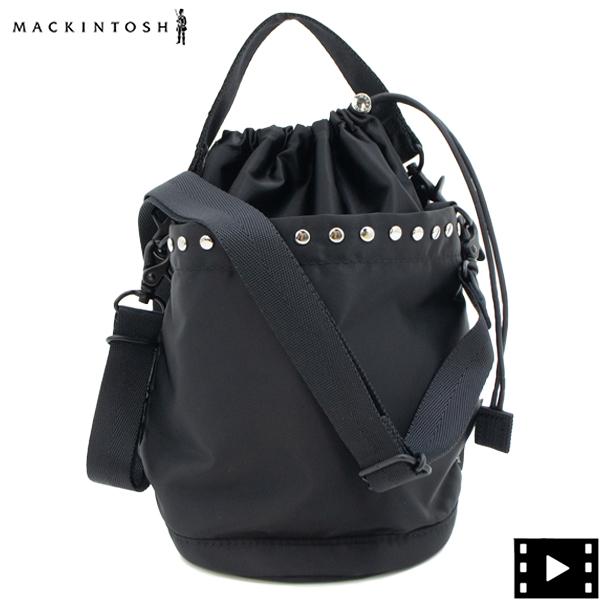 マッキントッシュ　スタッズショルダーバッグ Mackintosh（マッキントッシュ） バッグ スタッズ ナイロン 2WAY ミニ