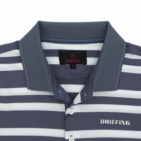 ブリーフィング ゴルフ ウェア メンズ ストライプポロ BRIEFING GOLF MS STRIPE POLO BRG231M11 BRG｜laglagmarket｜04