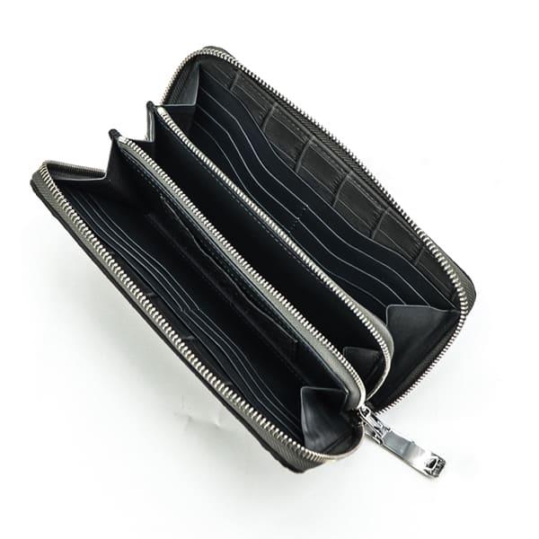 PELLE MORBIDA ペッレモルビダ 財布 クロコダイル ラウンド PELLE MORBIDA ペッレモルビダ 財布 クロコダイル ラウンド