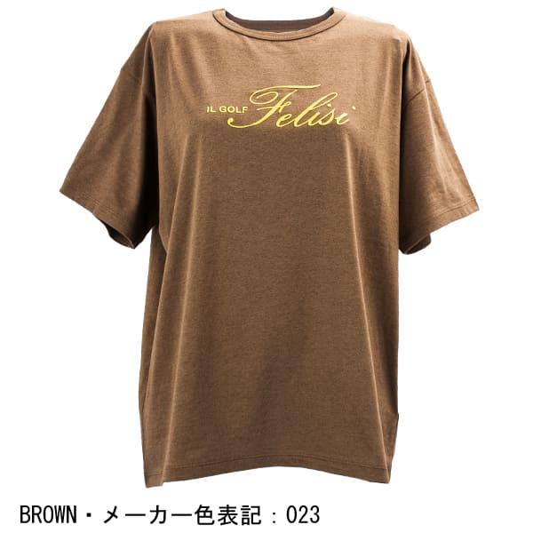 フェリージゴルフ ウェア レディース ロゴTシャツ Felisi GOLF WS LOGO T SHIRTS FLG631W39 FLG 返品交換不可｜laglagmarket｜12