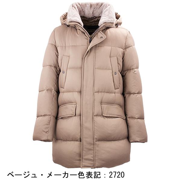 HERNO ヘルノ メンズ ダウン ポーラテック 撥水 軽量ポリエステル N-3B 