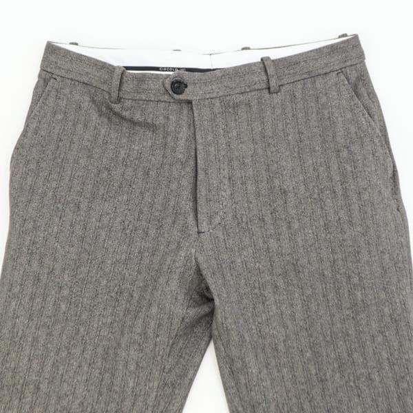 チルコロ1901 パンツ メンズ ストレッチコットン ヘリンボーン テーパードパンツ CIRCOLO1901 CN4071 CIR PANT.FELPA SP 3204-407110 NERO｜laglagmarket｜07