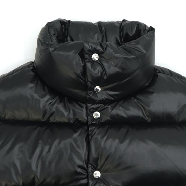 クリスジョイ ダウン メンズ ナイロン スタンドカラー ダウンベスト KHRIS JOY PUFF OVERSIZE VEST SHINY EFPM049NYL KRJ 返品交換不可の画像