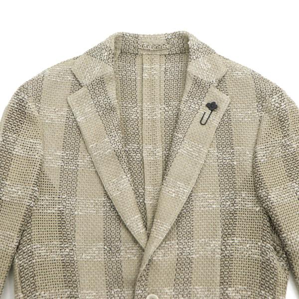 LARDINI ラルディーニ ジャケット メンズ コットン リネン混 LARDINI ラルディーニ ジャケット メンズ コットン リネン混