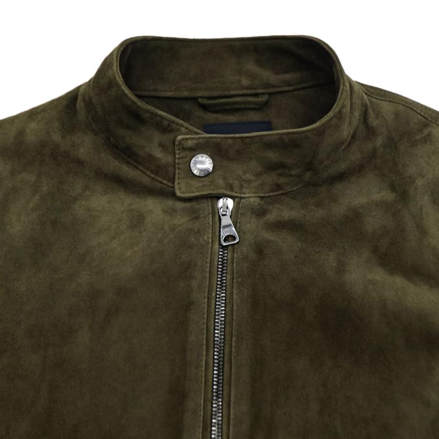 エンメティ ライダース メンズ スペシャルレザー ゴートスエード シングルライダース ユーリ EMMETI JURI EMT SP LEATHER LODENの画像