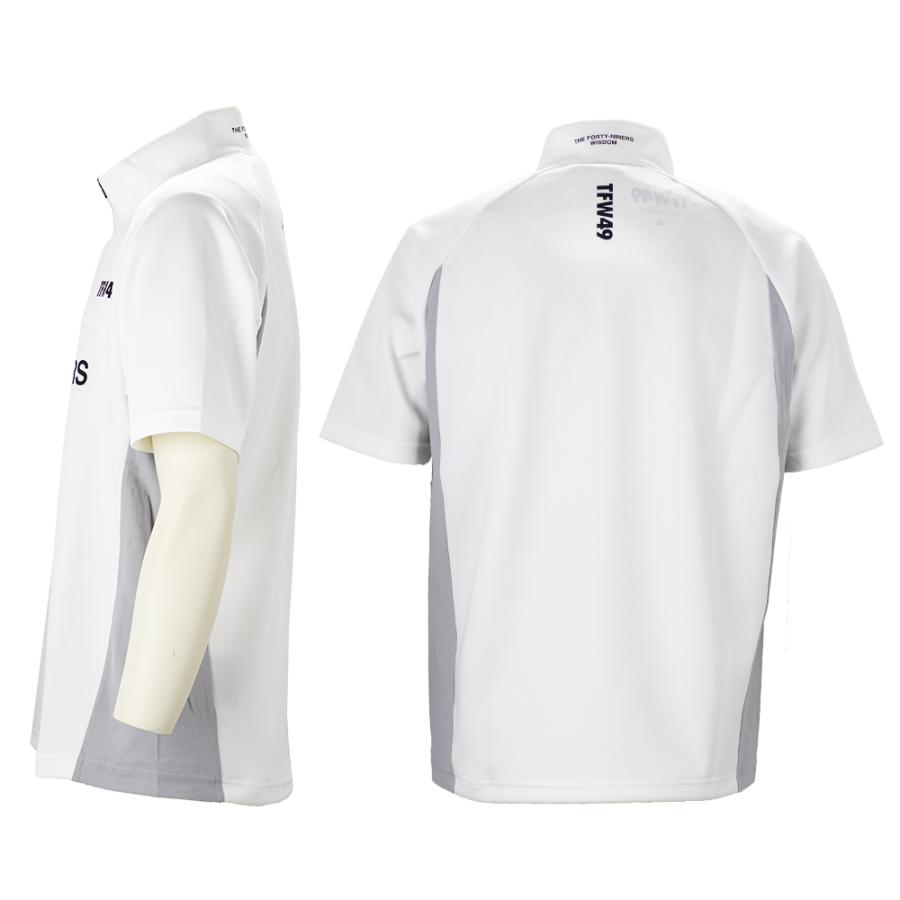 ティーエフダブリュー49 ゴルフ ウェア メンズ ハーフジップショートスリーブモックネック TFW49 HALF ZIP S/S MOCK NECK T102610007 TFWの画像