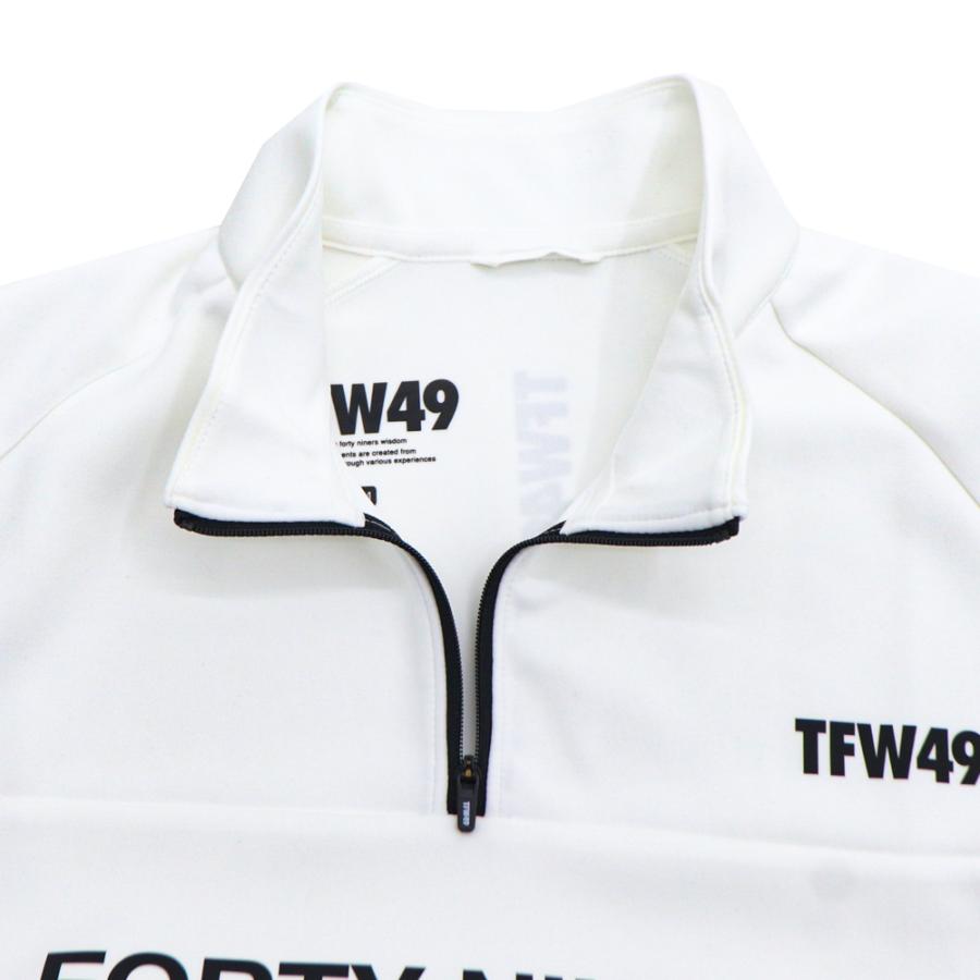 ティーエフダブリュー49 ゴルフ ウェア メンズ ハーフジップショートスリーブモックネック TFW49 HALF ZIP S/S MOCK NECK T102610007 TFWの画像