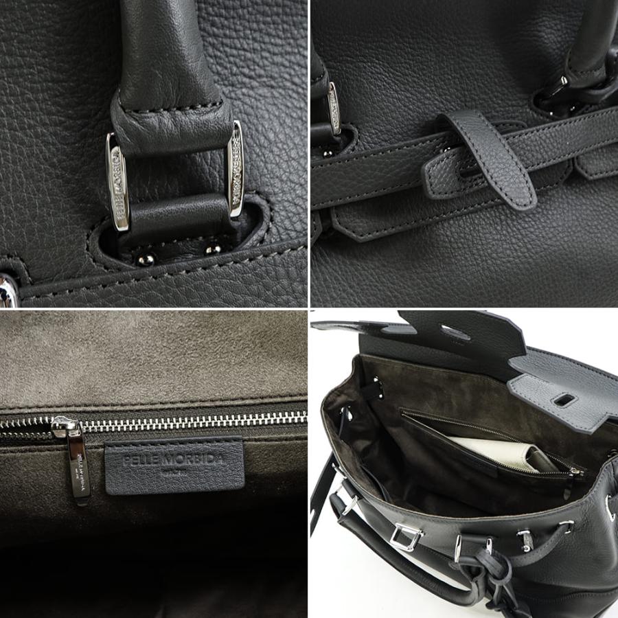 ペッレモルビダ ボストンバッグ シュリンクレザー 被せ付 ボストンバッグ Sサイズ PELLE MORBIDA PMO-MB086 PMOの画像