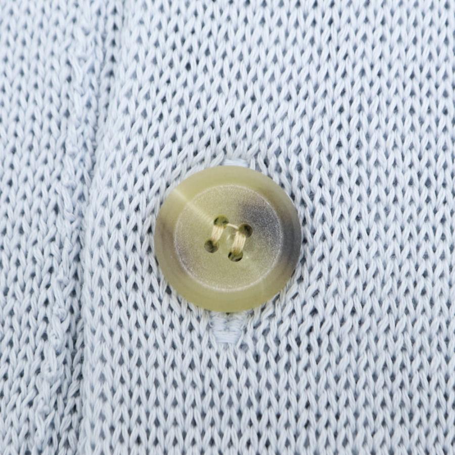 リナシェンテ ニット メンズ 擬麻 コットン サマーニット