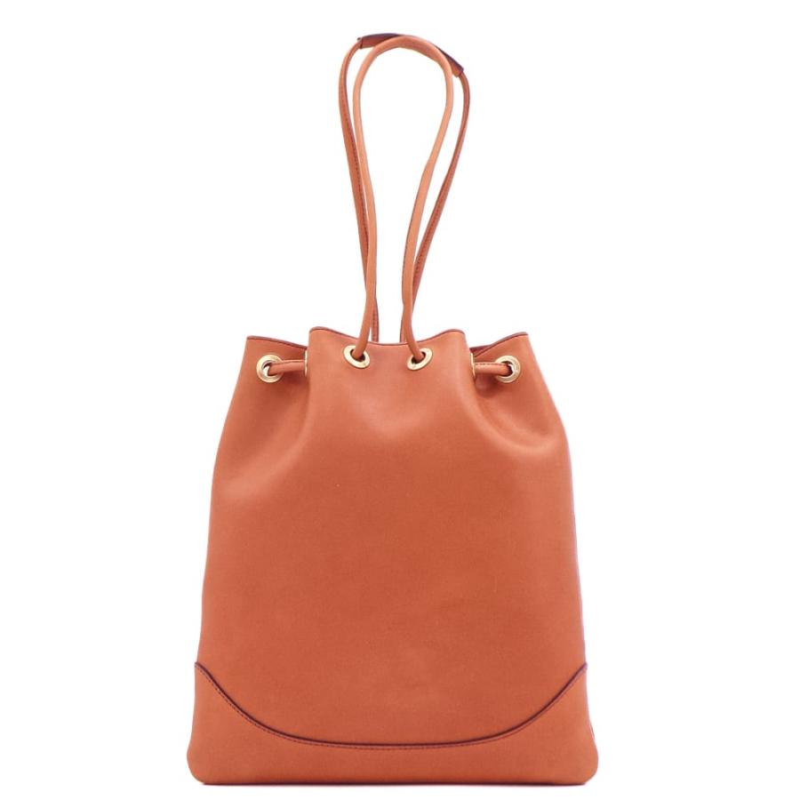 ペッレモルビダ バッグ 牛革 2WAY ドローストリングバッグ フィレンツェコレクション PELLE MORBIDA Firenze PMO-MB080FI PMO TAN/CEの画像