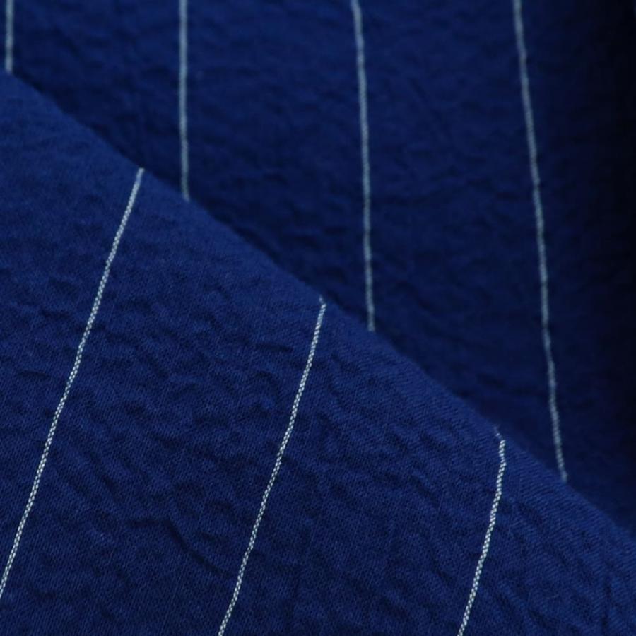 ジャンネット ジャケット メンズ ストレッチコットン シアサッカー ストライプ シャツジャケット GIANNETTO CORALLO JACKET 61260 6103-260CORA GNT 0001の画像
