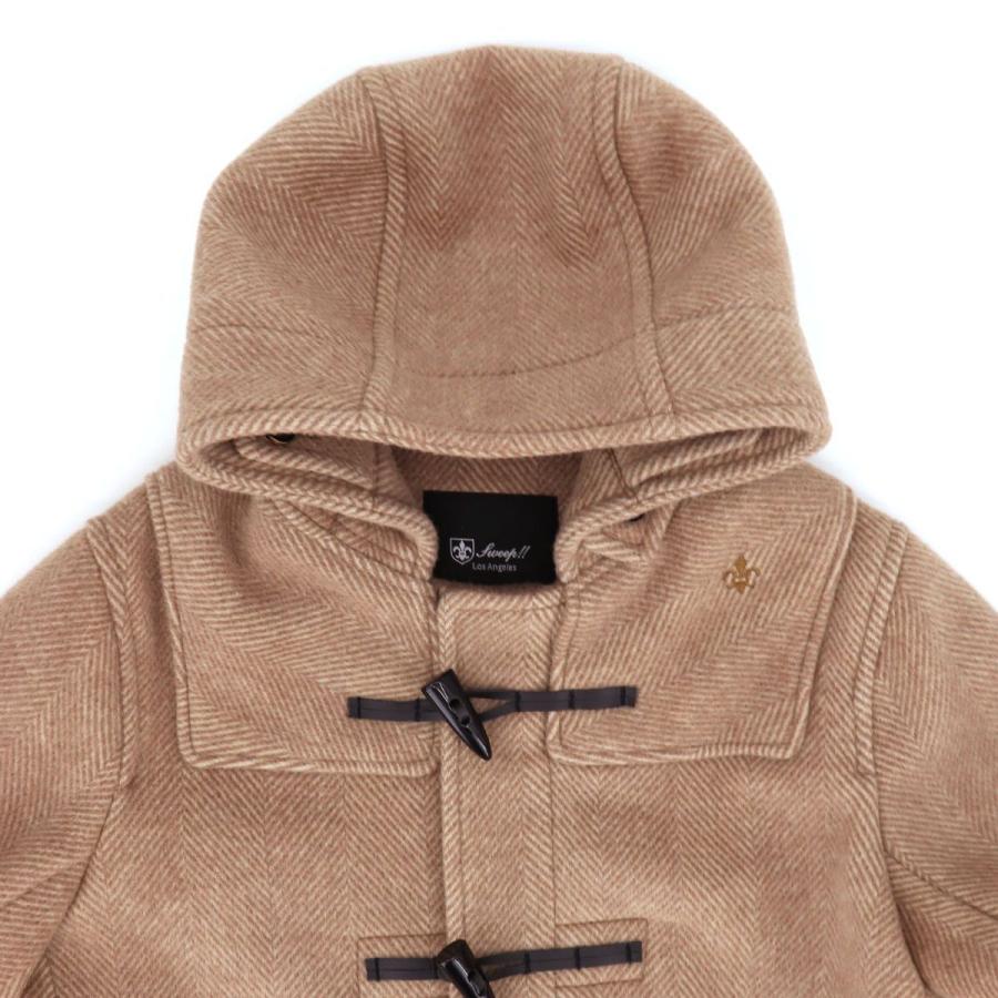 スウィープロサンゼルス コート メンズ プレミアム ダッフルコート SWP Sweep!! LosAngeles CAMEL（キャメル） 返品交換不可の画像