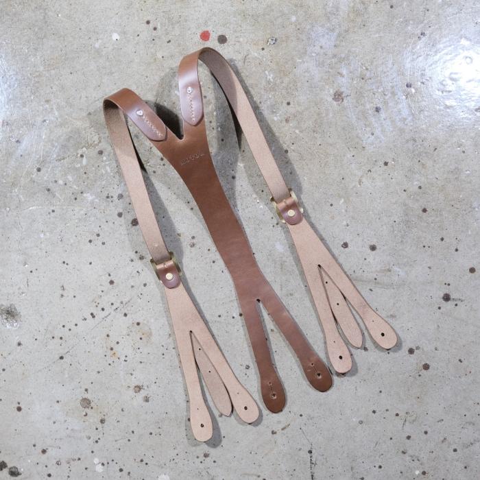 MOTOR NEW VINTAGE モーター【HORWEEN CHROMEXCEL LEATHER SUSPENDER