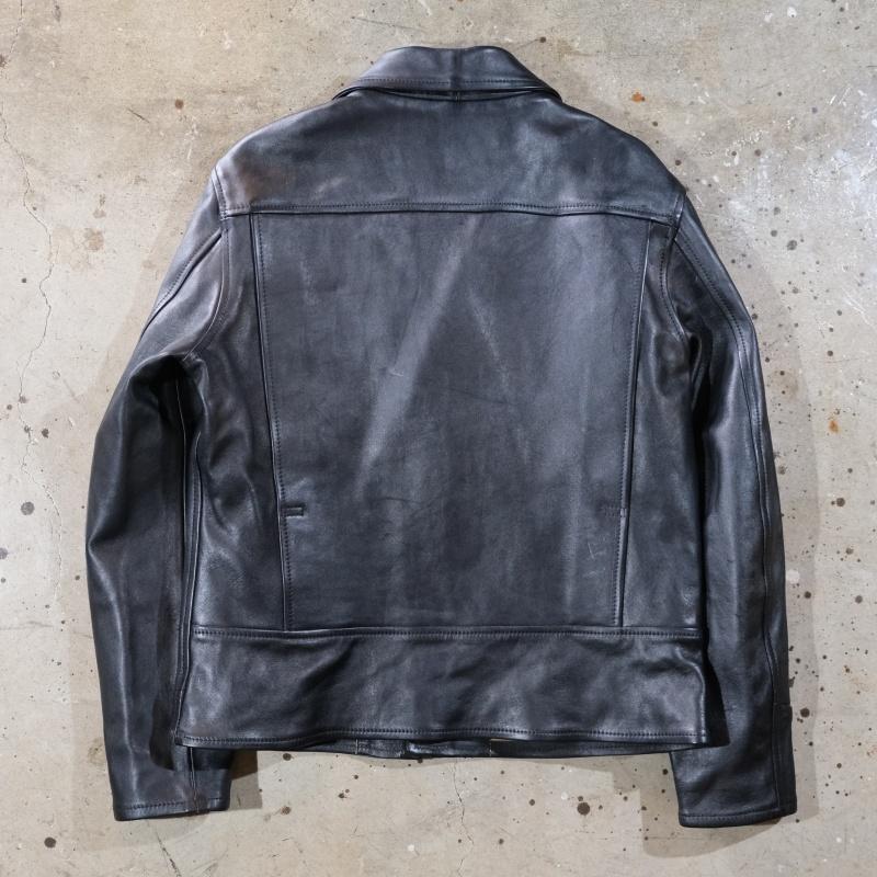 MOTOR NEW VINTAGE  モーター【ITALIAN HORSE FRONT DOUBLE SPORTS JACKET】ホースハイド ダブル スポーツジャケット 馬革 MOTO LEATHERの画像