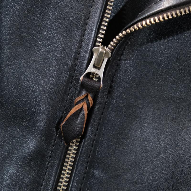 MOTOR NEW VINTAGE  モーター【ITALIAN HORSE FRONT DOUBLE SPORTS JACKET】ホースハイド ダブル スポーツジャケット 馬革 MOTO LEATHERの画像