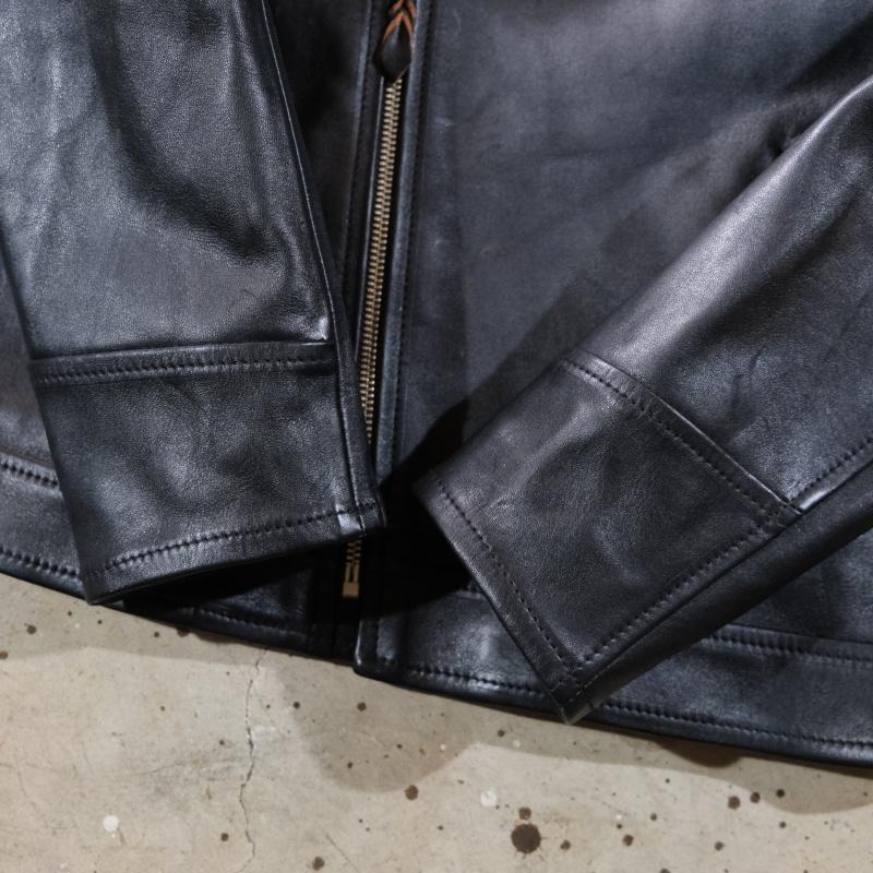 MOTOR NEW VINTAGE  モーター【ITALIAN HORSE FRONT DOUBLE SPORTS JACKET】ホースハイド ダブル スポーツジャケット 馬革 MOTO LEATHERの画像