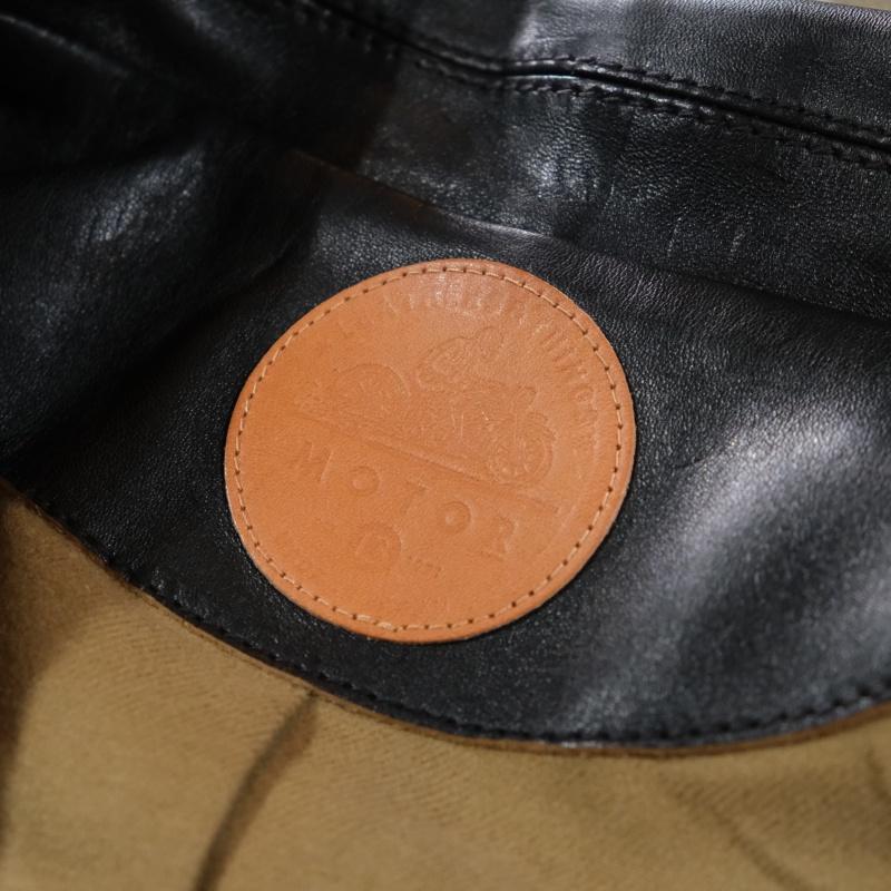 MOTOR NEW VINTAGE  モーター【ITALIAN HORSE FRONT DOUBLE SPORTS JACKET】ホースハイド ダブル スポーツジャケット 馬革 MOTO LEATHERの画像