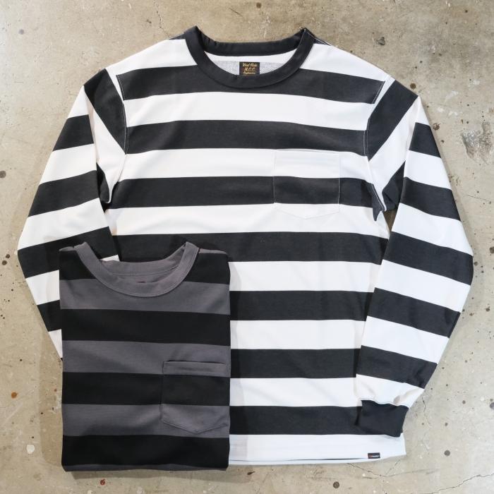 WESTRIDE ウエストライド【POWER DRY BORDER LONG TEE】パワードライ
