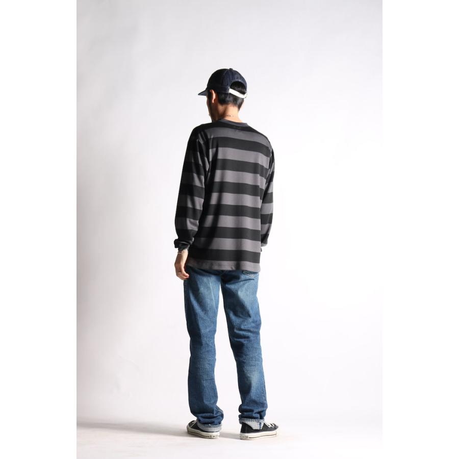 WESTRIDE ウエストライド【POWER DRY BORDER LONG TEE】パワードライ
