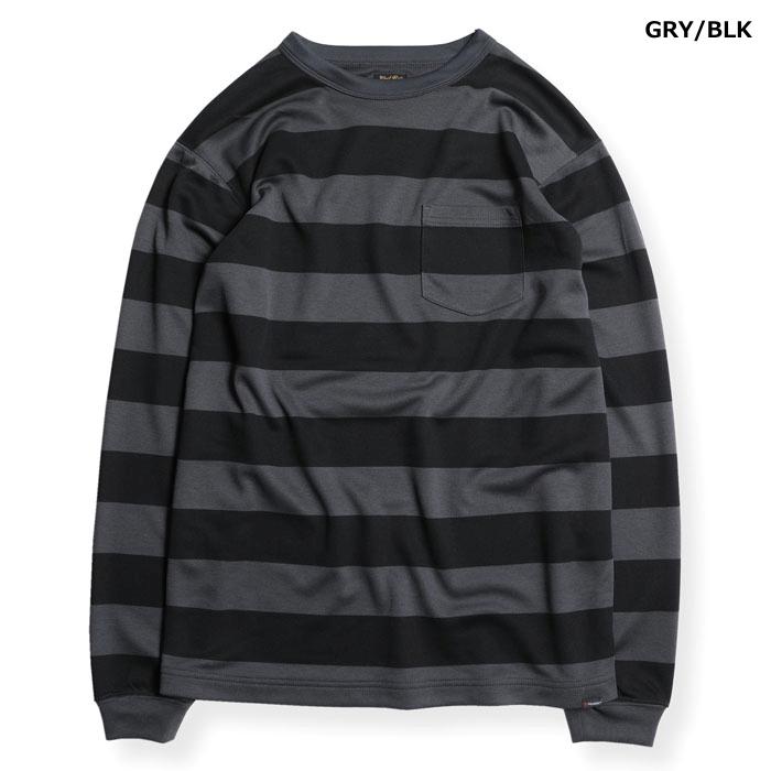 WESTRIDE ウエストライド【POWER DRY BORDER LONG TEE】パワードライ