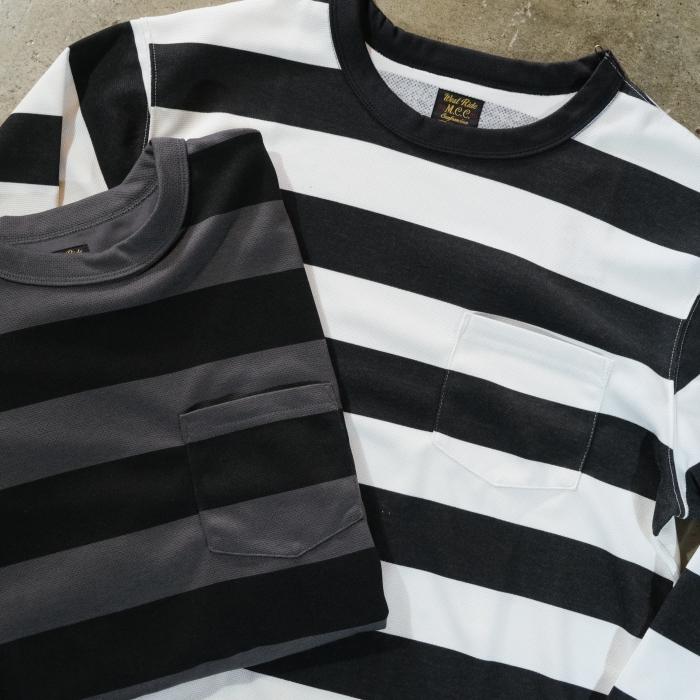 WESTRIDE ウエストライド【POWER DRY BORDER LONG TEE】パワードライ