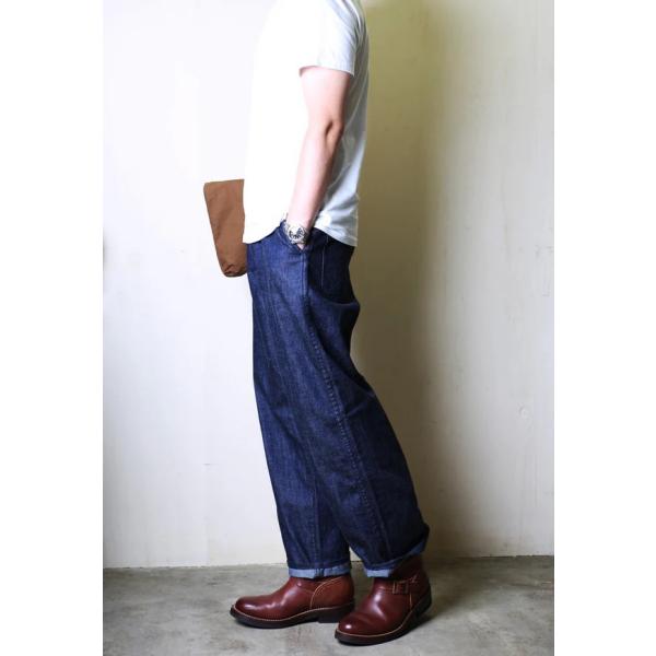 MOTOR 本池秀夫　ワークパンツ MOTOR NEW VINTAGE バギーデニムトラウザー本池秀夫moto