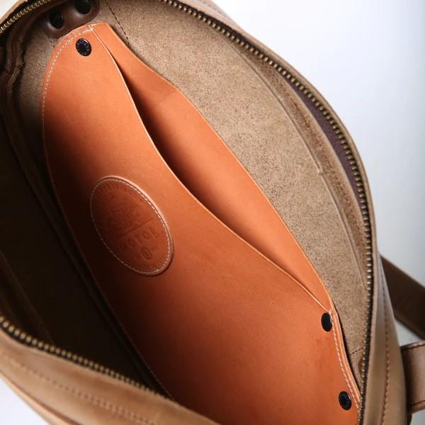 MOTOR NEW VINTAGE モーター【HORWEEN CHROMEXCEL BODY BAG】≪NATURAL