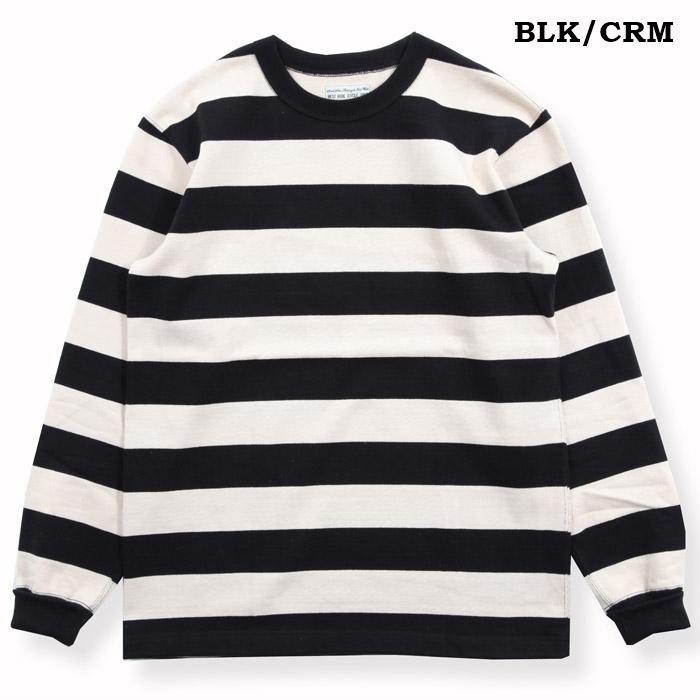WESTRIDE ウエストライド【HEAVY BORDER LONG TEE】ヘヴィーボーダー