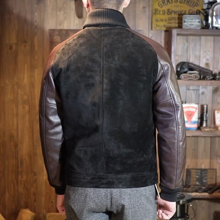 Y'2 LEATHER ワイツーレザー【TB-136】【STEER SUEDE×STEER OIL RIB