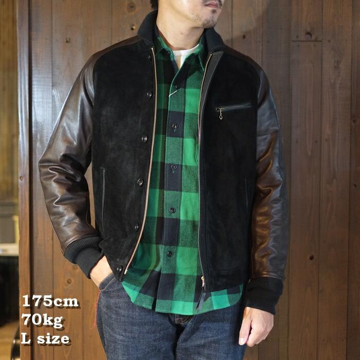 Y'2 LEATHER ワイツーレザー【TB-136】【STEER SUEDE×STEER OIL RIB