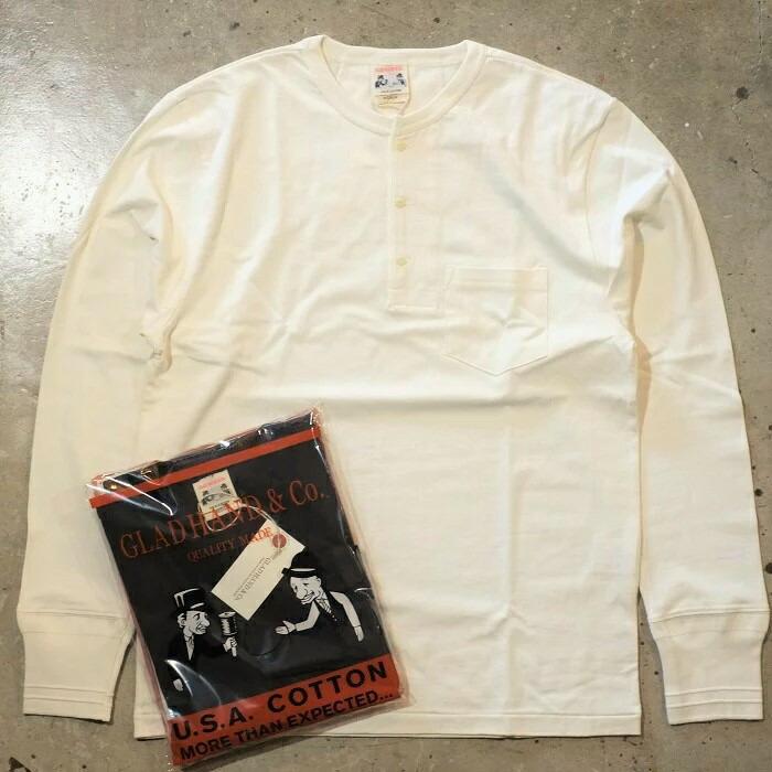 GLADHAND【GH-26】グラッドハンド【STANDARD HENRY POCKET L/ST-SHIRTS