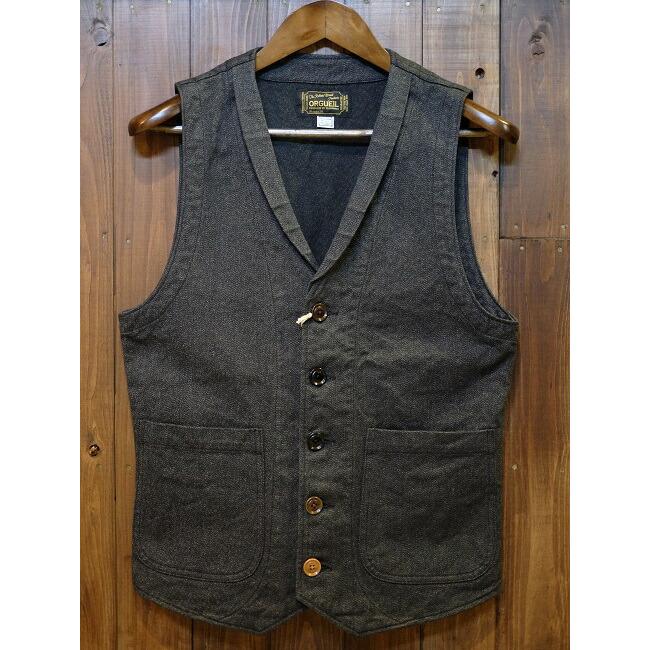 ORGUEIL オルゲイユ【OR-4009】【Gilet】ジレ ベスト 3ピース