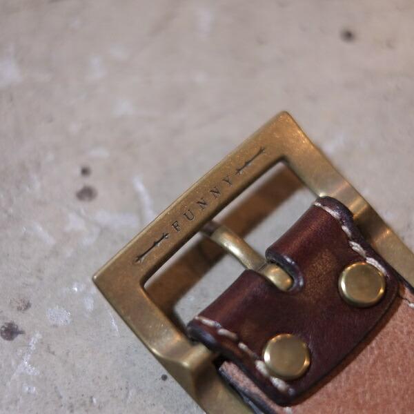 FUNNY ファニー【1-3/4" GARISON BELT】≪PLAIN≫ LAHAINA別注ステッチ入り ギャリソンベルト プレーン 牛革 SPECIAL TANNING LEATHER 1-3/4inch_4