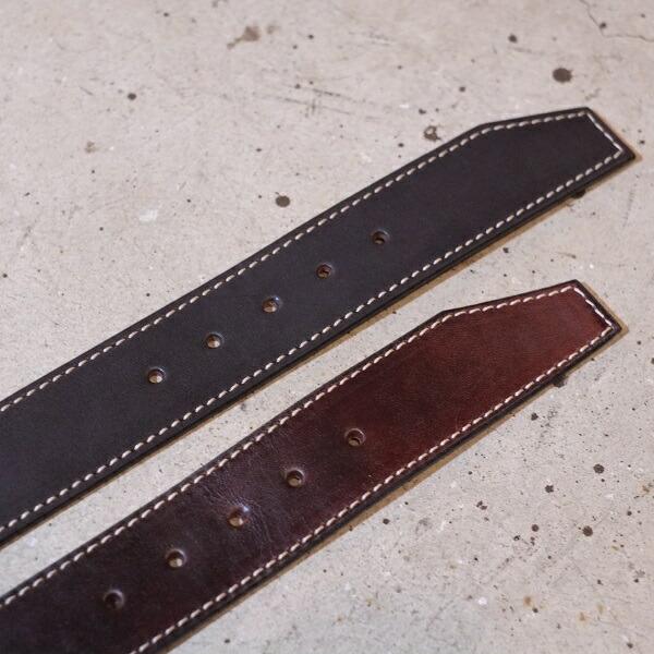 FUNNY ファニー【1-3/4" GARISON BELT】≪PLAIN≫ LAHAINA別注ステッチ入り ギャリソンベルト プレーン 牛革 SPECIAL TANNING LEATHER 1-3/4inch_7