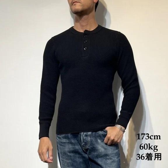 ジェラード メガサーマル ヘンリーネック 日本製 jelado 猫目ボタン