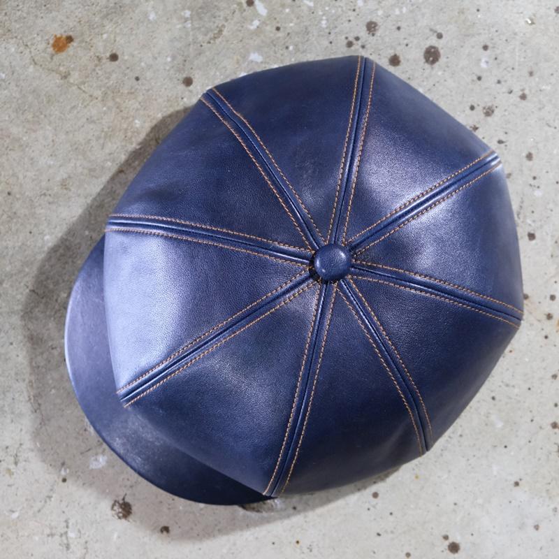 Y'2 LEATHER ワイツーレザー【LC-04】【INDIGO HORSE CASQUETTE