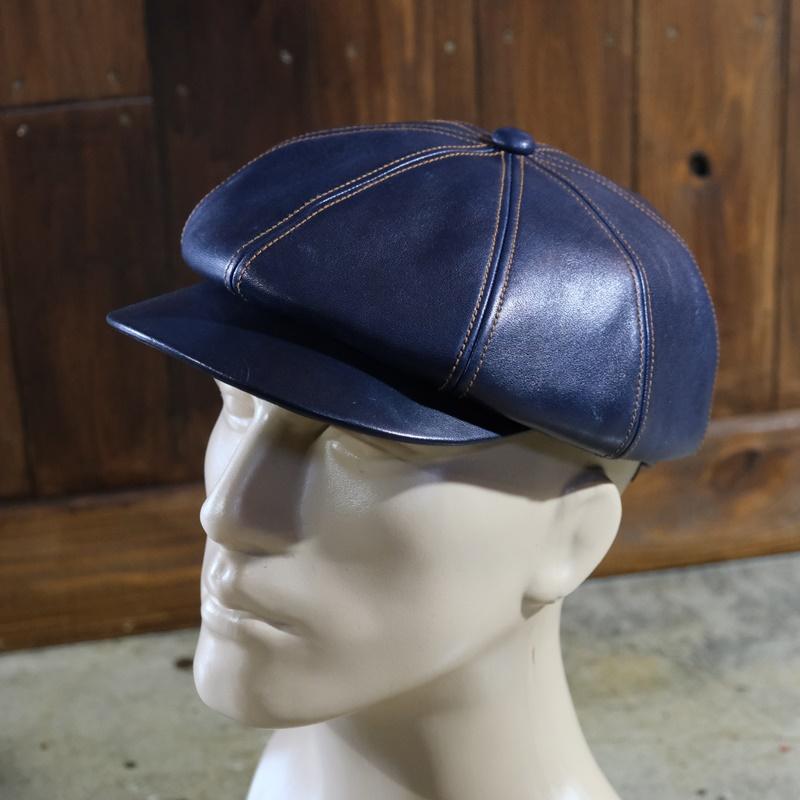 Y'2 LEATHER ワイツーレザー【LC-04】【INDIGO HORSE CASQUETTE